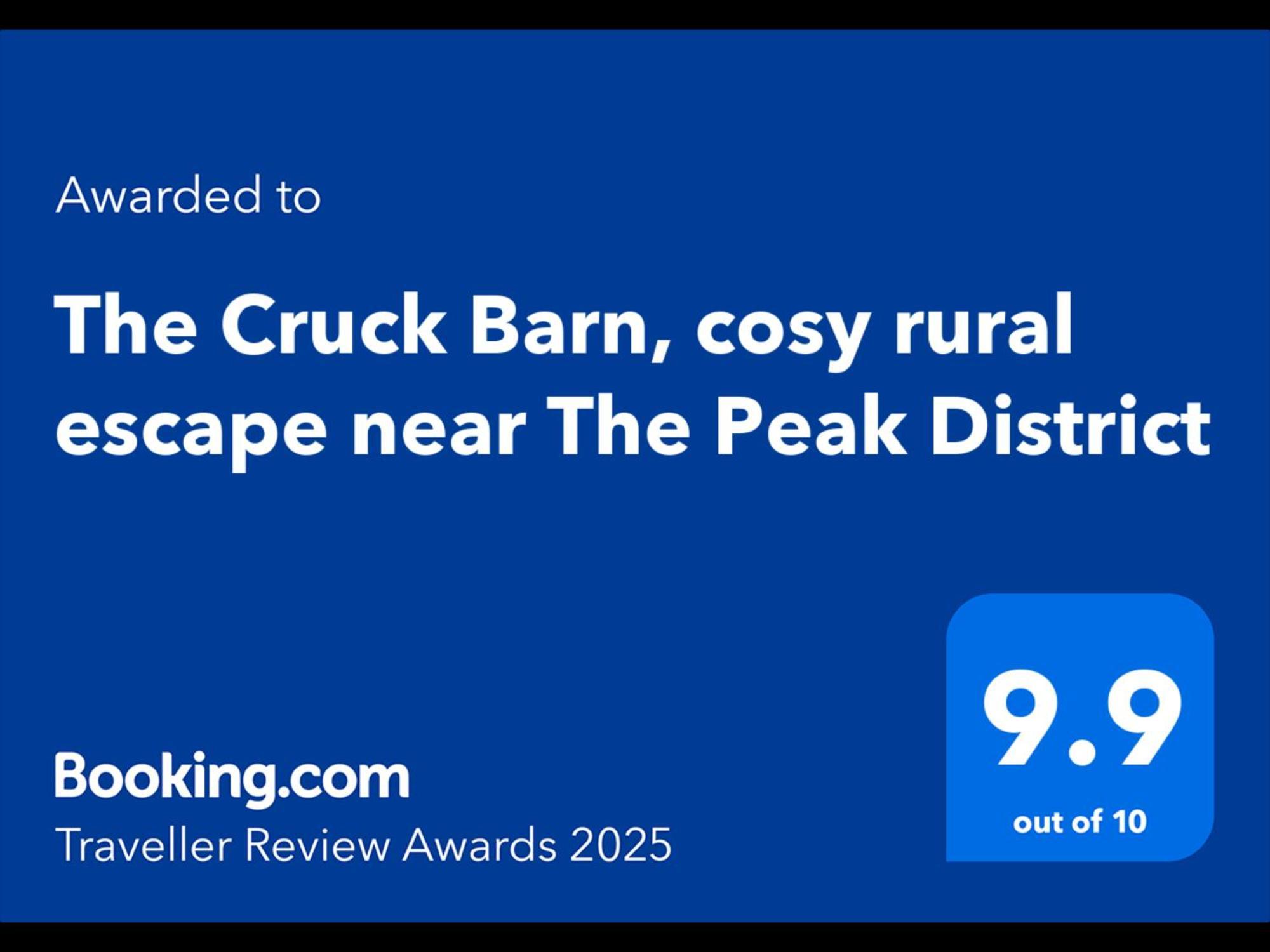 Holiday home The Cruck Barn, Cosy Rural Escape Near The Peak District Matlock (Derbyshire)